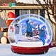 inflatable snow globe photo booth